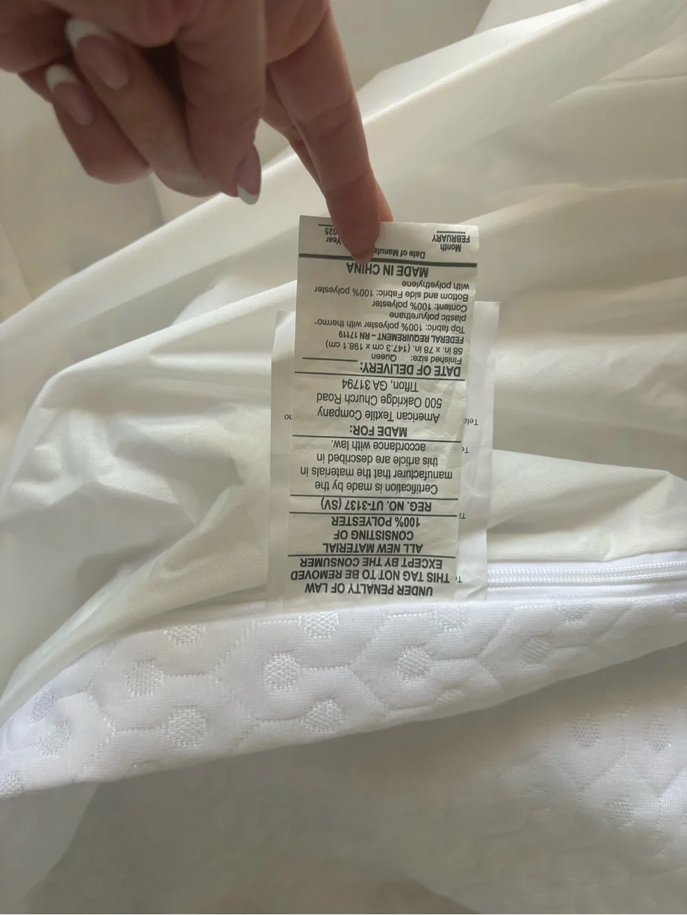 Zippered Mattress Protector